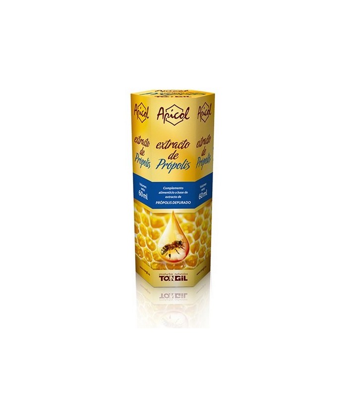 Ingredientes activos /frasco:
100% Extracto glicólico de Própolis depurado 60 ml
