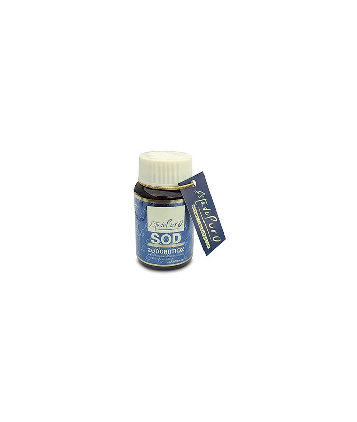 Ingredientes activos/Cápsula: 
Polbax® (Extracto seco de Polen rico en Superóxido dismutasa) 200 mg
(equivalente a 1000 unida