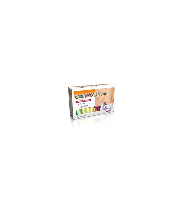 Ingredientes activos/cápsula 
Fibra polisacárida de Chistosán, extraída de caparazones de crustáceos y mariscos 300 mg
Vitami