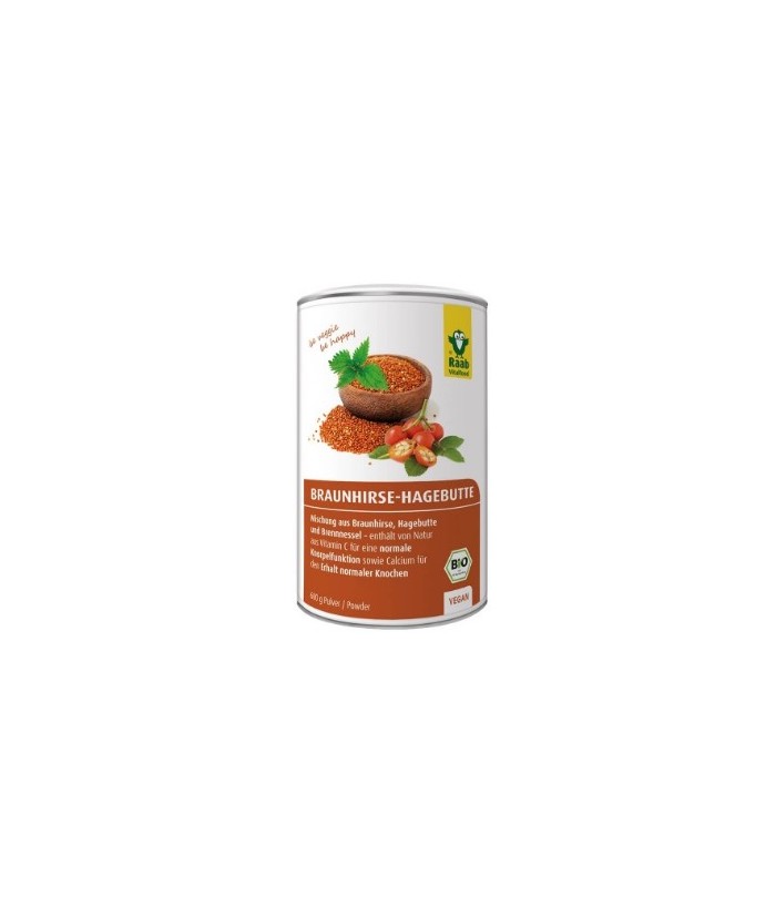 RA.MIJO ROJO ESCARAMUJO BIO POLVO 600 MG.