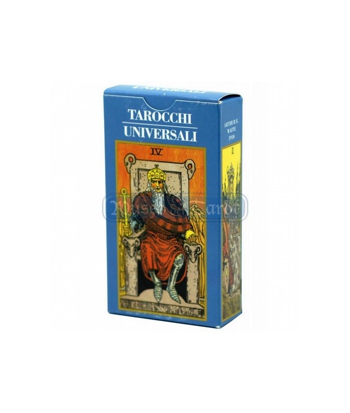 Tarot Tarocchi Universali - Rider - Arthur E. Waite 190 (IT-ES-FR-PT) (Orbis) (2001) Azul