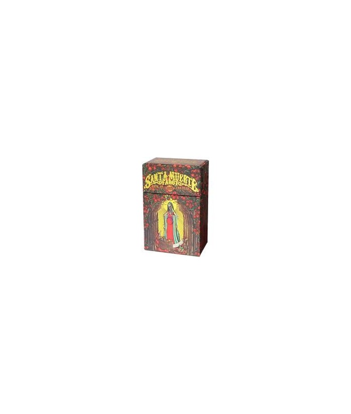 SANTA MUERTE TAROT
(Código: EX234)
Fabio Listrani
78 cartas, 70x120 mm.
Instrucciones.
Edición multilingüe.
978-886527506