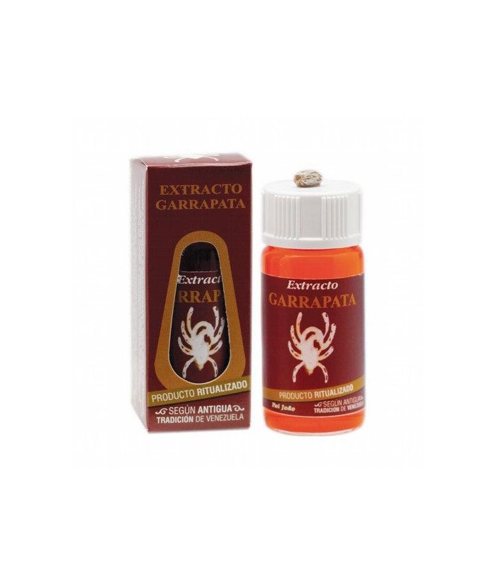 El extracto de Garrapata es un líquido aceitoso que se fabrica a partir de una semilla que recuerda a este insecto.

Este ext