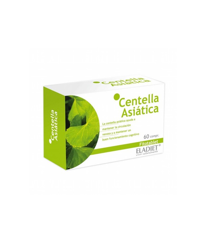 CENTELLA ASIATICA FITOTABLET 60 COMPRIMIDOS ELADIET
DESCRIPCIÓN DEL PRODUCTO
CENTELLA ASIATICA FITOTABLET 60 COMPRIMIDOS ELAD