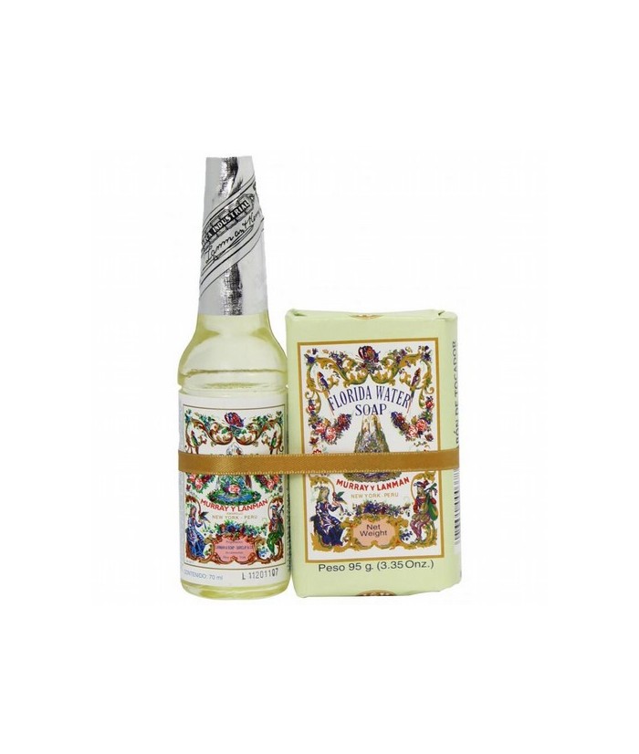 Pack Agua de Florida (70 ml) + Jabon Florida (95 gr. 3.3 Ozs) Murray & Lanman