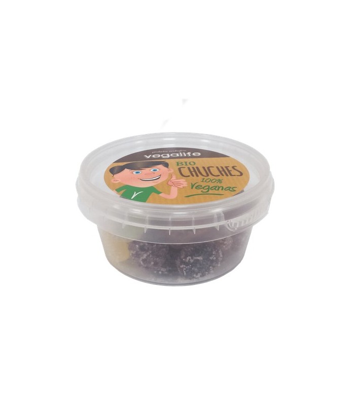 DESCRIPCIÓN DEL PRODUCTO
Gominola vegans cubierta de azúcar. Ingredientes Azúcar de caña* (sin refinar), sirope de maíz*, zumo
