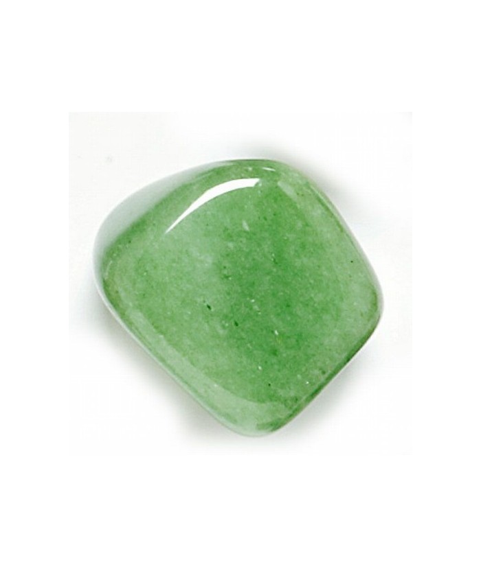 Mineral rodado Grande de Cuarzo Verde
