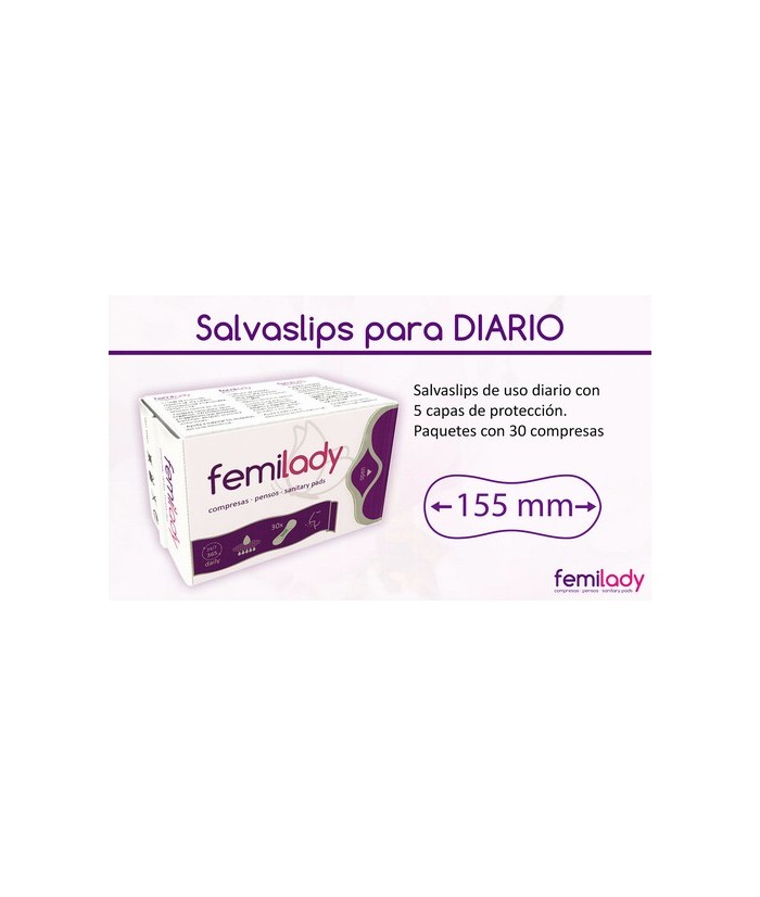 Las compresas de FemiLady, con sus 8 capas de protección de algodón 100% natural de alta calidad, aportan la limpieza, comodida
