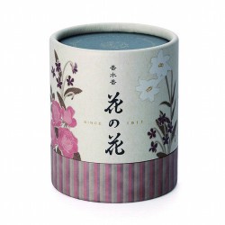 Made in: 
Japan
Cantidad de barritas: 
12
Características técnicas: 
Rosa, lirio y violeta. Incluye incensario