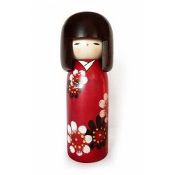as kokeshi son muñecas tradicionales originarias del norte de Japón. Hechas originalmente a mano por los campesinos, se regalab