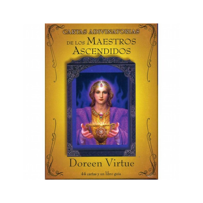 La autora, Doreen Virtud, ha creado un nuevo y excelente juego de adivinación con el objetivo de familiarizarnos con los Maestr