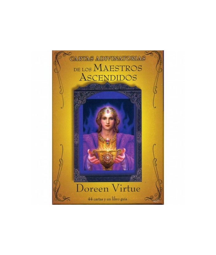 La autora, Doreen Virtud, ha creado un nuevo y excelente juego de adivinación con el objetivo de familiarizarnos con los Maestr