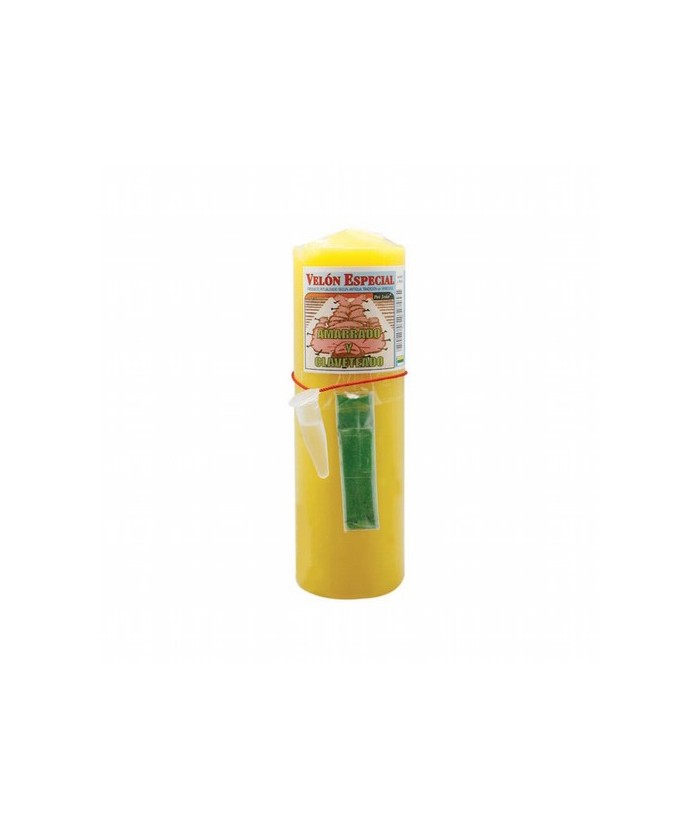 VELON COMPLETO Amarrado y Claveteado (Incluye Aceite + Polvo)