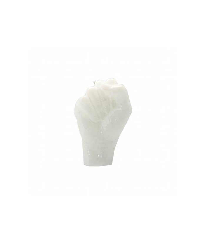 VELA PUÑO 14 CM. BLANCO