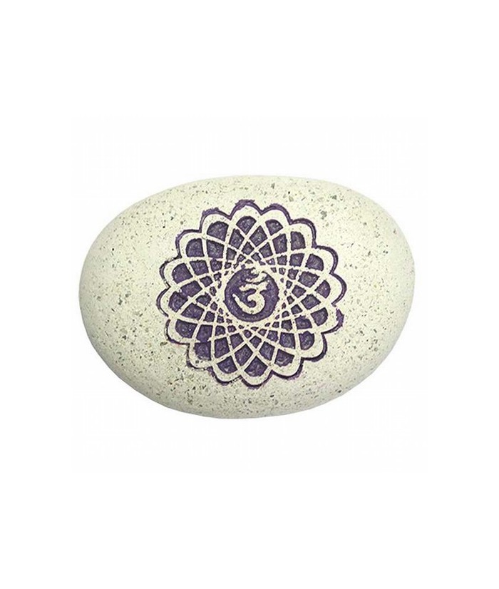 Chakra Coronilla en Piedra
Medida: 50x70x10mm