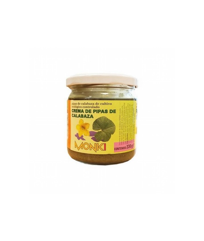 CREMA PIPAS DE CALABAZAS MONKI 330 GRS BIO

