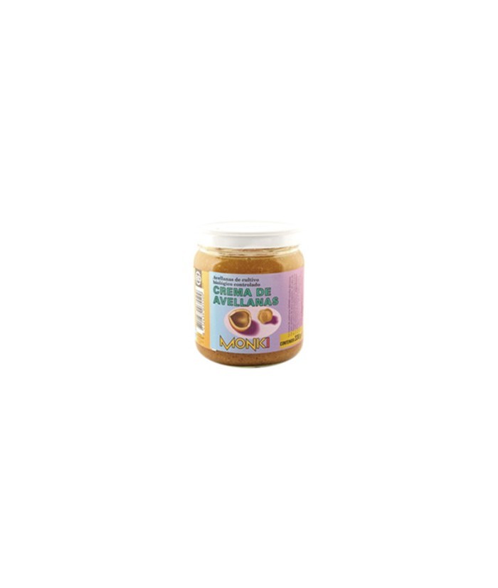 CREMA DE AVELLANAS BIO 330GR MONKI