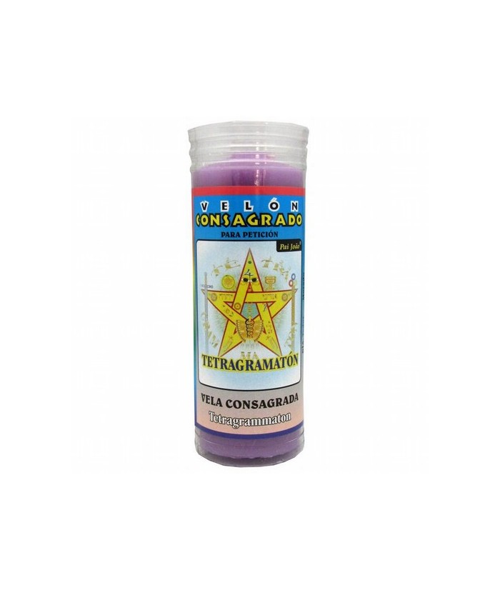 VELON CONSAGRADO Tetragramaton 14 x 5.5 cm (Incluye Ritual)
