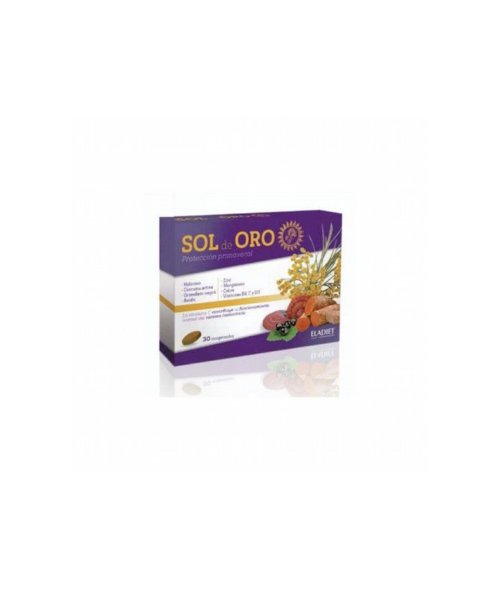 Más información
SOL DE ORO FORTE 30 COMPRIMIDOS ELADIET
 

Descripción:
Sol de Oro Forte de Eladiet es un complemento alim