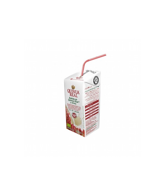 MINI BEBIDA DE ARROZ CON QUINOA BIO 200 ML QUINUA REAL
 

Descripción:
Exquisita y delicada bebida de Quinua Real (10%) y a