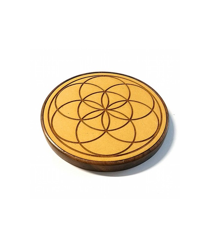 Parrilla de madera para Cristales.

Geometria Sagrada.

Base para ordenar y agrupar los cristales con la idea de canalizar 