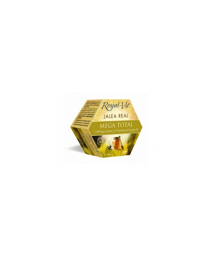 INGREDIENTES
Por dosis diaria = 1 vial: Fructosa, agua, jalea real:1500 mg (con 1% de prolina valorada sobre residuo seco), vi