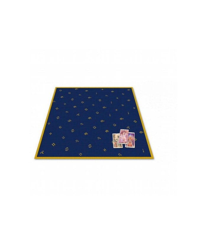 Tapete Terciopelo Astrologico 80 x 80 cm (Color: Negro)