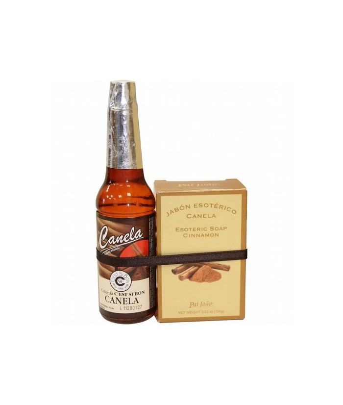 Pack Agua de Canela (70 ml) + Jabon Canela