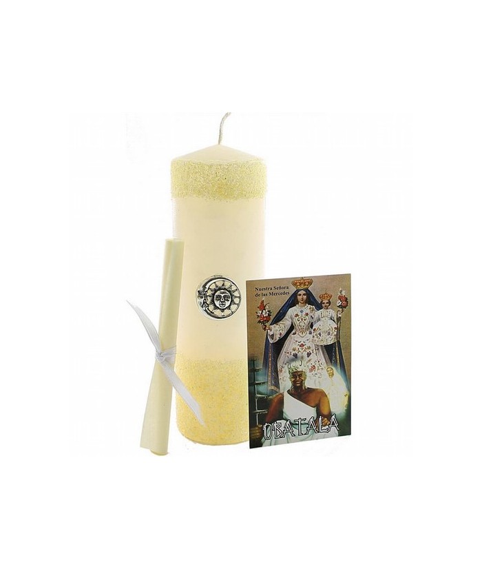 VELON ORISHA FERRAMENTOS Obatala - 16 x 5.5 cm (Blister - Con Aroma)