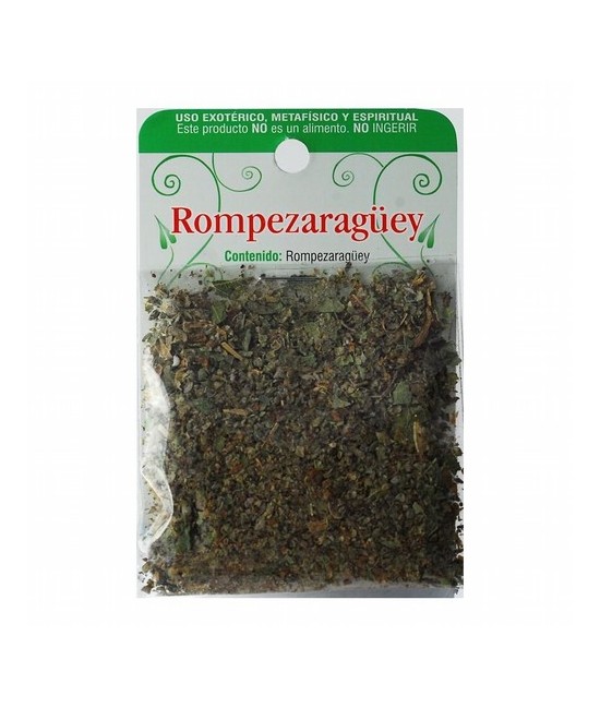 El Rompezaraüey se utiliza para hacer rituales cuyo deseo principal sea alejar la negatividad que provoca mala suerte y para qu