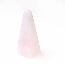 Obelisco de Cuarzo Rosa
Peso: de 40 a 60 grs./pieza.