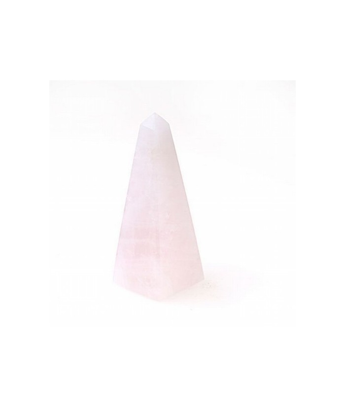 Obelisco de Cuarzo Rosa
Peso: de 40 a 60 grs./pieza.