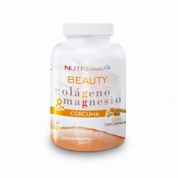COLÁGENO & MAGNESIO & CÚRCUMA
Contiene extracto de cúrcuma con efecto antioxidante.
Contribuye al bienestar del tejido óseo y