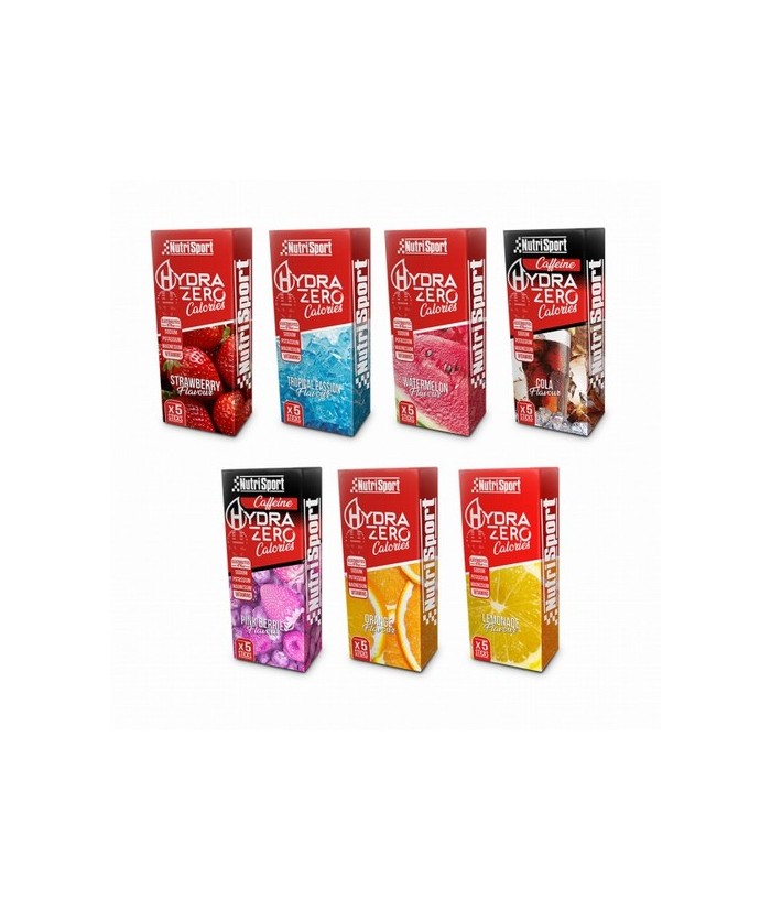 ¡Hidrátate sin calorías y con más sabor, no sólo durante el ejercicio sino en tu día a día.

PRESENTACIÓN: Caja con 5 sticks 