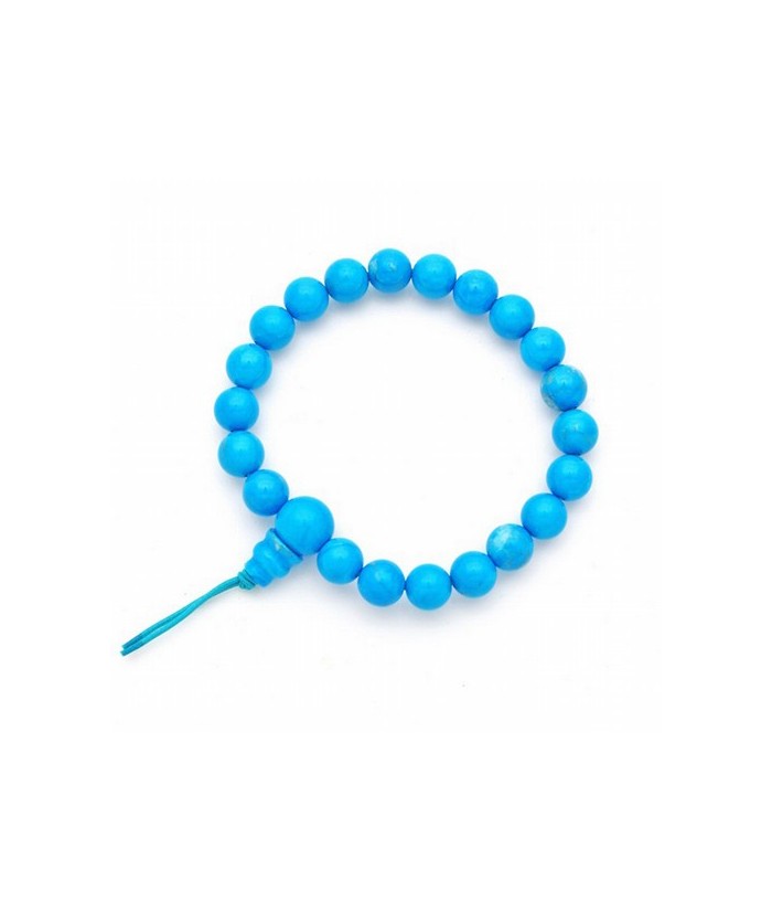 Pulsera de howlita en bolas de 8mm.

Presentada con cartón con el  nombre del mineral y su propiedad.