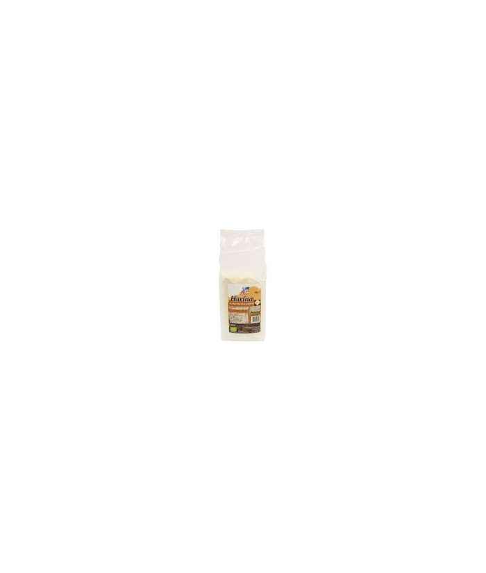 Harina de trigo khorasan KAMUT® de cultivo ecológico elaborada en atmósfera protegida para asegurar su conservación. Útil en la
