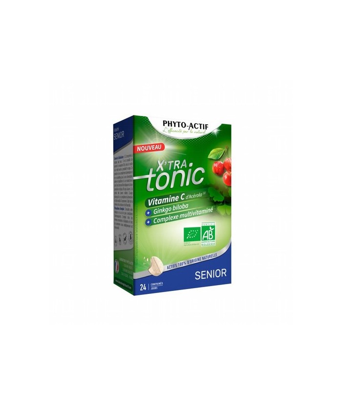 Xtratonic vitalidad seniores un complejo multivitaminico y mineral, formulado a partir de ingredientes activos de origen natur