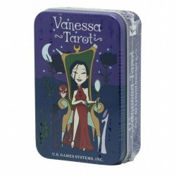 El Vanessa Tarot es un lindo, descarado y glamoroso mazo inspirado en las heroínas de la cultura pop. Es una baraja ligera, div