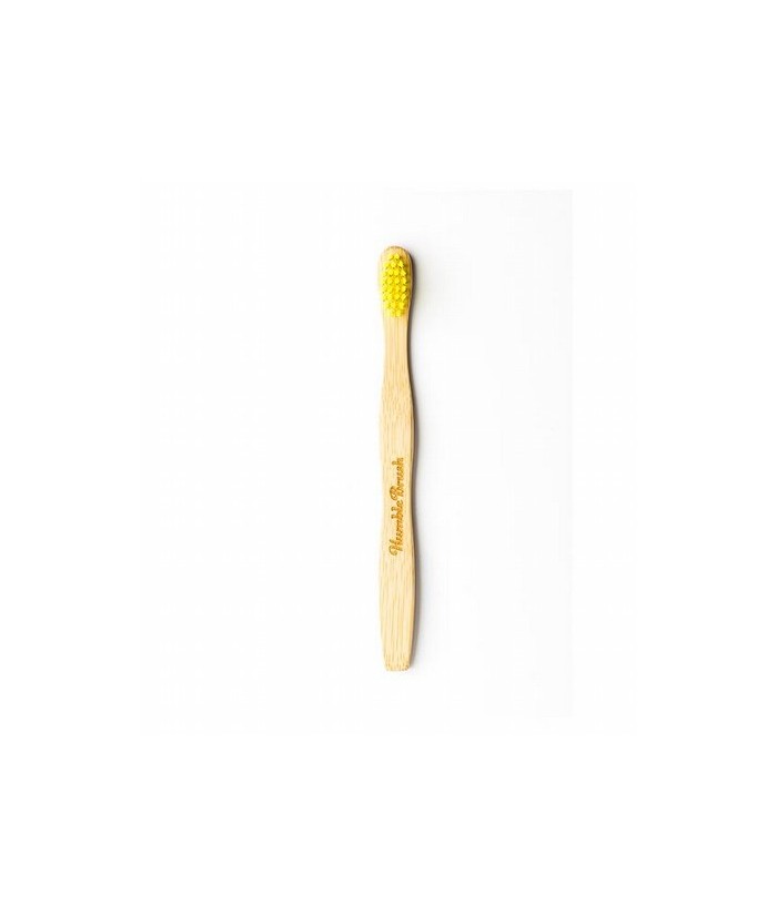 HM.CEPILLO DIENTES BAMBU INFANTIL ULTRA SUAVE AMARILLO