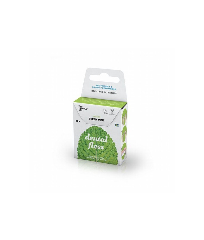 
Humble Dental Dental Floss - ¡Hasta 700 millones de contenedores de seda plástica se desechan cada año! Hemos eliminado la ne