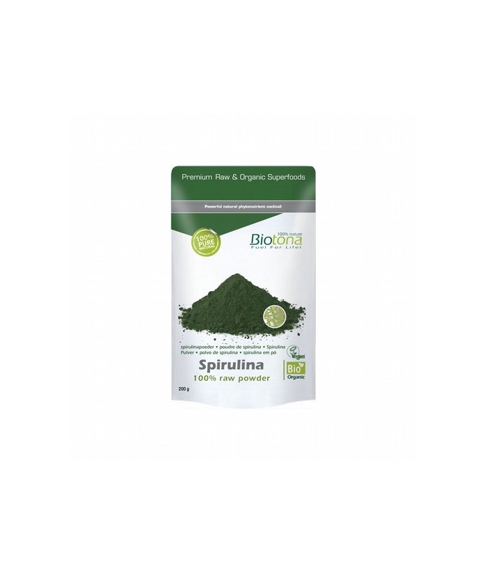 La espirulina es un alga de agua salada de un color verde azulado y con forma de espiral. Usado desde milenios como fuente de a