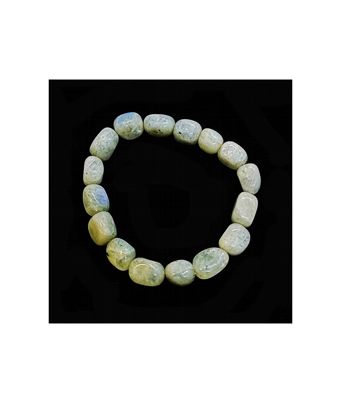 Pulsera Piedraluna rodado.