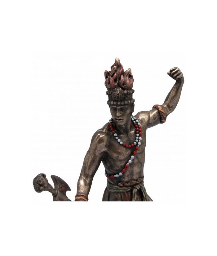 Changó es uno de los más populares Orishas del panteón Yoruba. Se considera el Rey de la regla de Osha. Es el Orisha de los tru
