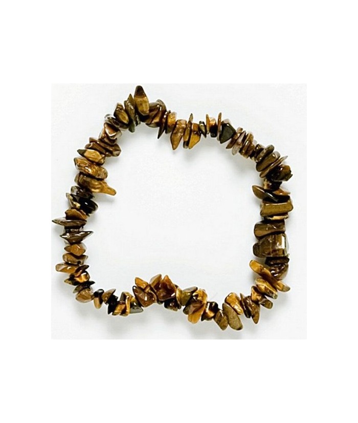 Pulsera Chip Ojo de Tigre.
Presentada en jinete de cartón con nombre de mineral y su propiedad.