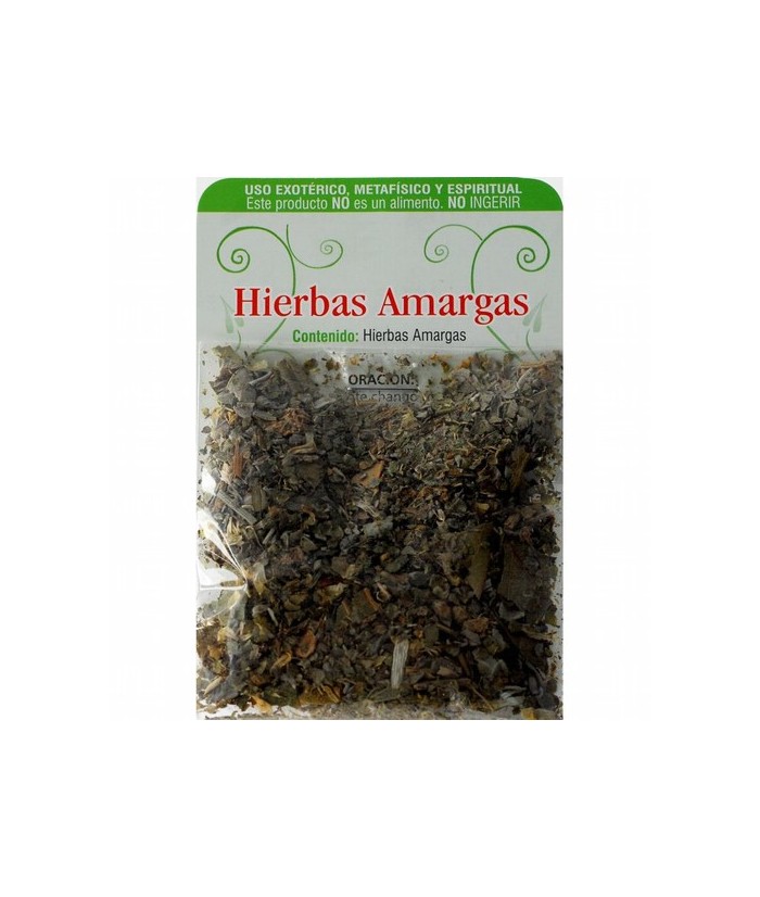 ontenido: Hierbas Amargas.

Utilización: Para hacer rituales de despojo.


Colocar en una bandeja las prendas de las perso