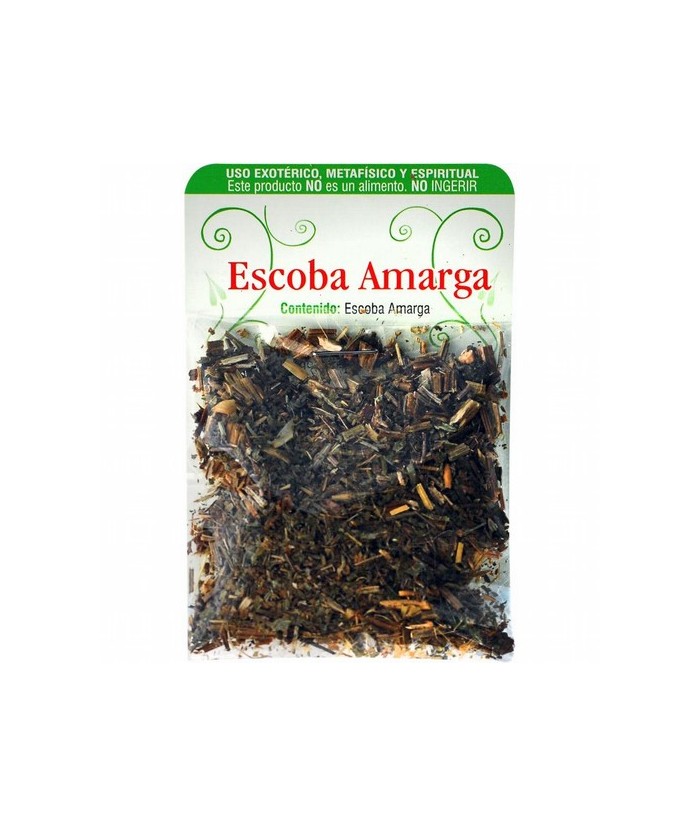HIERBA Escoba Amarga (Protección Personal)

Escoba amarga o tambien conocida como eggweniyé, hierba para limpieza o despojo. 
