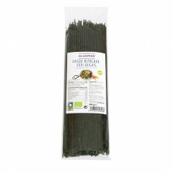 Fabricado en montaña, con agua de manantial y a baja temperatura

Ingredientes:
sémola integral de trigo duro, algas Espagu