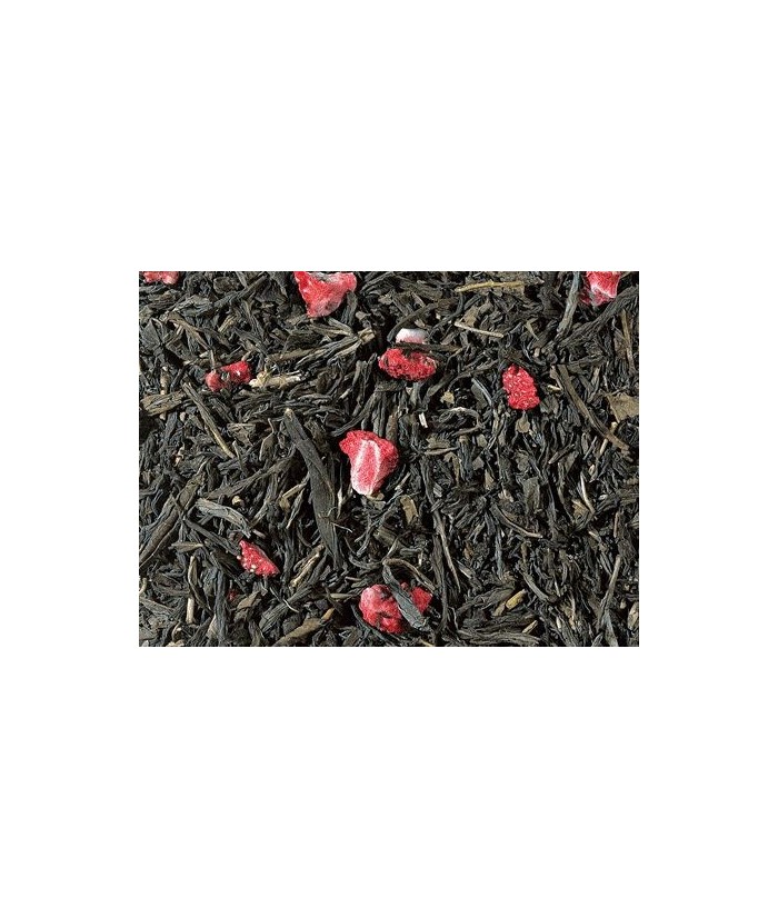 Té verde descafeinado China Sencha Niños y Ancianos (Fresa) aromatizado