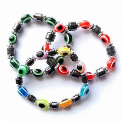 Pulsera de amuletos Ojo Turco 
de Colores surtidos.