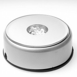 Lámpara giratoria para minerales con 7 LEDs.
Ilumina tus minerales desde dentro y sácales la máxima belleza con estas lámparas